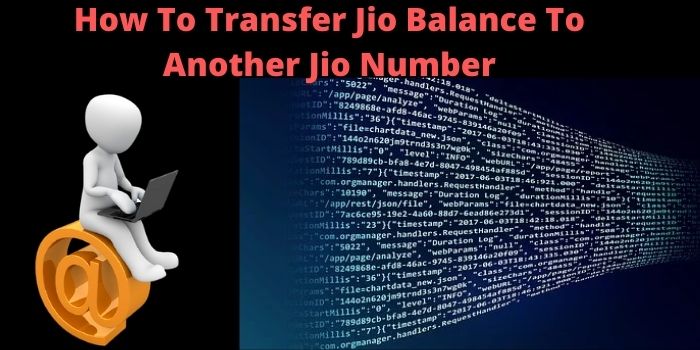 Transfer Jio Balance To Another Jio Number