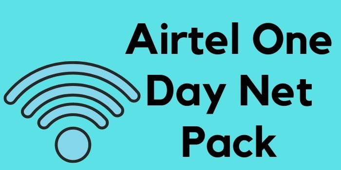 Airtel one day net pack code