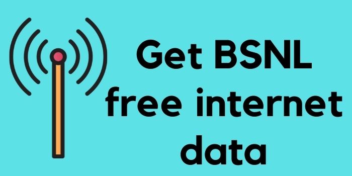 BSNL free data code