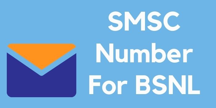 BSNL Message Center Number