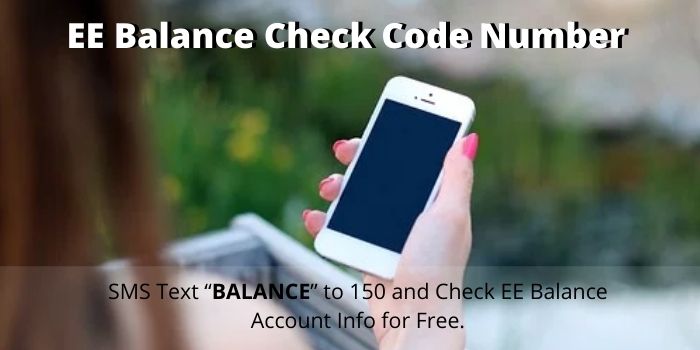 EE Balance Check Code Number