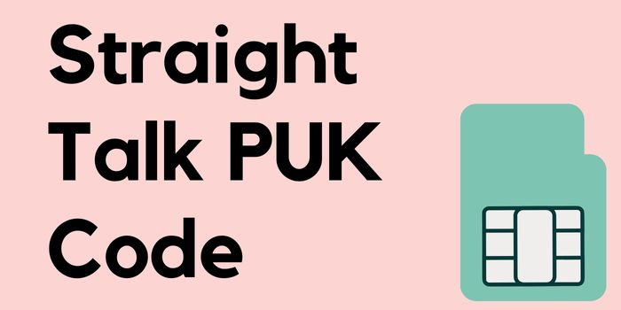 Straight Talk PUK Code