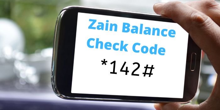 Zain Balance Check Code