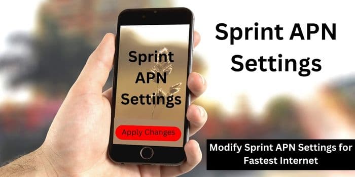 Sprint APN Settings